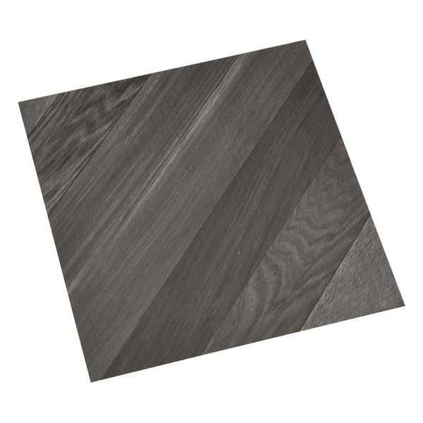 vidaXL Vloerplanken zelfklevend 55 st 5.11 m² PVC gestreept grijs