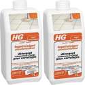 HG Vloertegel Glans Reiniger - 1000 ml - 2 Stuks !