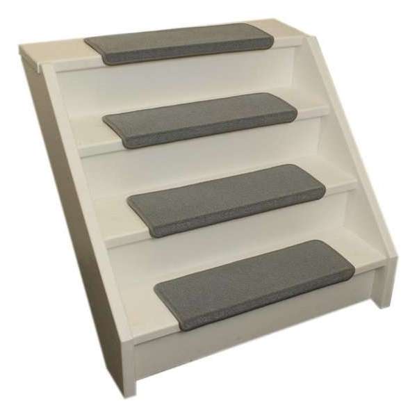 Trapmatten 15x Elite Licht-Grijs 56x17x3,5 Recht Trapmatten 15x Elite Licht-Grijs 56x17x3,5 Recht
