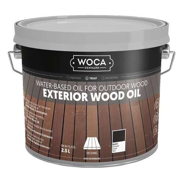 WOCA Exterior Oil ZWART - 2,5 liter WOCA Exterior Oil ZWART - 2,5 liter