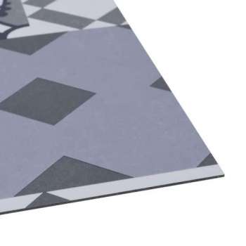 Vloerplanken 20 st zelfklevend 1,86 m² PVC gekleurd patroon
