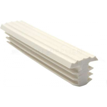 Traptrede profiel Wit - 25 meter