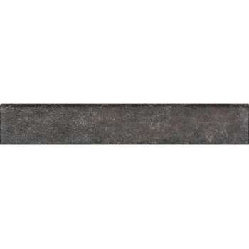 Keramische tegelplint Skirting Skifer Natural 10x60 Woodson and Stone donkergrijs