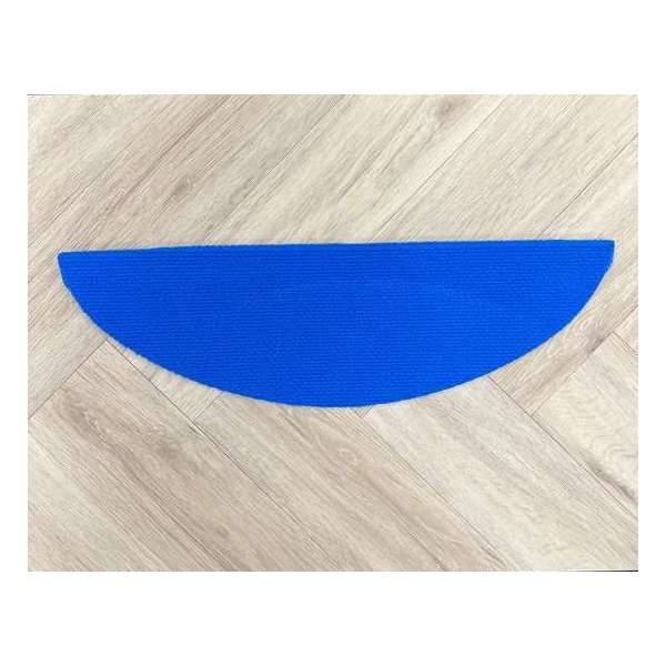 Zelfklevende Halve Maantjes voor Trap - 14 Stuks - Blauw - 56x20x3,5cm - Trapmatten - Trapmatten set Zelfklevende Halve Maantjes voor Trap - 14 Stuks - Blauw - 56x20x3,5cm - Trapmatten - Trapmatten set