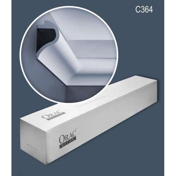 1 doos 7 Sierlijsten Origineel Orac Decor C364 LUXXUS Plafondlijsten Kroonlijsten voor indirecte verlichting 14 m 1 doos 7 Sierlijsten Origineel Orac Decor C364 LUXXUS Plafondlijsten Kroonlijsten voor indirecte verlichting 14 m