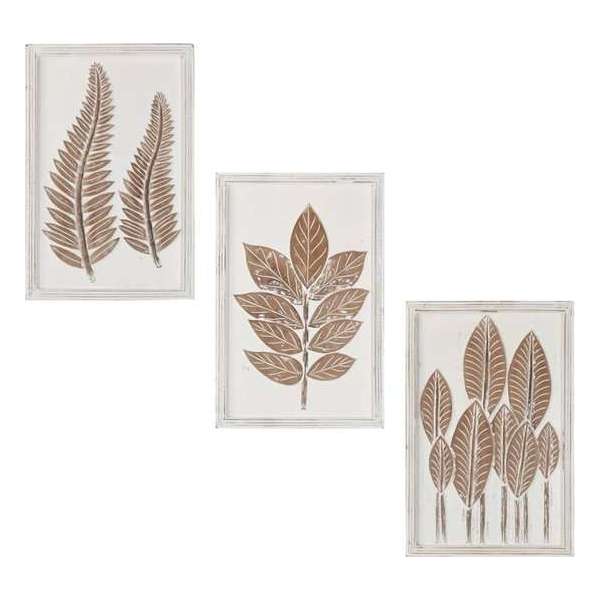 vidaXL Wandpanelen 3 st handgesneden 40x60x1.5 cm MDF vidaXL Wandpanelen 3 st handgesneden 40x60x1.5 cm MDF