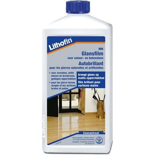 MN Glansfilm - Natuursteen zelfglans - Lithofin - 1 L MN Glansfilm - Natuursteen zelfglans - Lithofin - 1 L