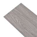 vidaXL - Vloerplanken zelfklevend - PVC - Donkergrijs - 91,5 x 15,2 cm - 36 st