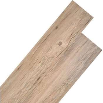 Vloerplanken 5,26 m² 2 mm PVC eiken bruin