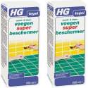 HG wand en vloervoegen super beschermer Dé optimale voegenbeschermer 250 ml - 2 Stuks !