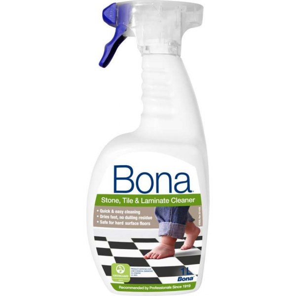 Bona Harde Vloer, Tegel- & Laminaat Reiniger Sprayfles - 1 liter Bona Harde Vloer, Tegel- & Laminaat Reiniger Sprayfles - 1 liter