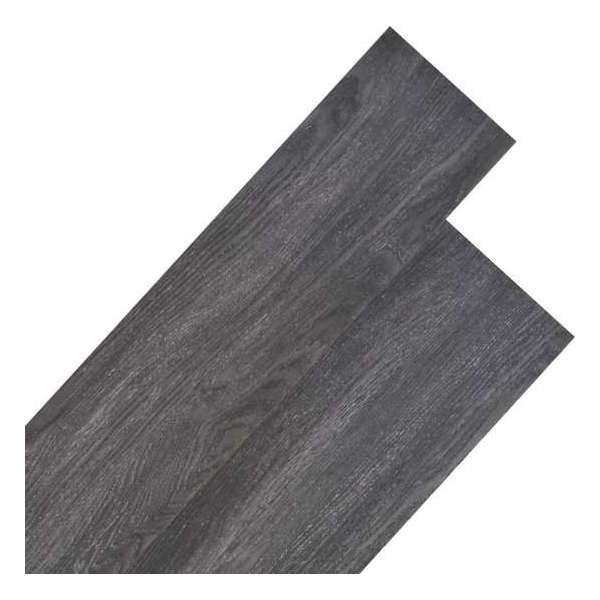 vidaXL Vloerplanken 5,26 m² 2 mm PVC zwart en wit vidaXL Vloerplanken 5,26 m² 2 mm PVC zwart en wit