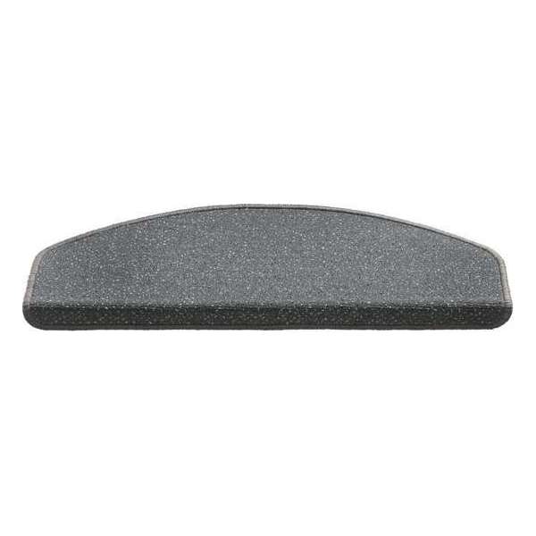 Trapmat Bergamo Grijs 15 stuks 25x65 cm haak 4 cm Trapmat Bergamo Grijs 15 stuks 25x65 cm haak 4 cm