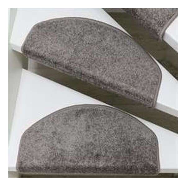 Trapmatten London- 65 x 28 cm- Grijs- 15 stuks Trapmatten London- 65 x 28 cm- Grijs- 15 stuks