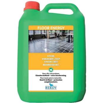 Floor Energy - Voedende zeep NATUURSTEEN - Berdy - 5 L