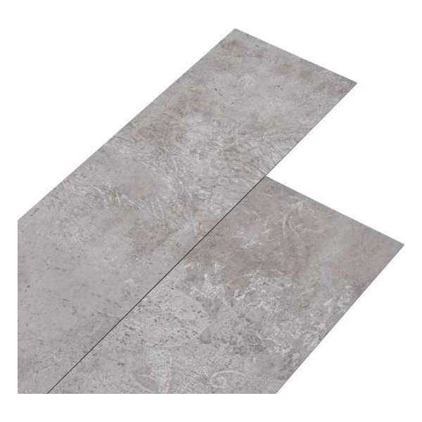vidaXL Vloerplanken zelfklevend 5.02 m² 2 mm PVC aardegrijs vidaXL Vloerplanken zelfklevend 5.02 m² 2 mm PVC aardegrijs