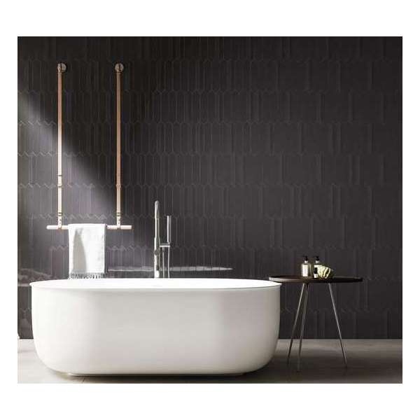 1,14m² - Wandtegels Dimsey Antraciet 6,5x33,2 - Keuken / Badkamer tegels 1,14m² - Wandtegels Dimsey Antraciet 6,5x33,2 - Keuken / Badkamer tegels