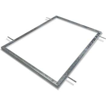 Vloerluik inlegrand met ankers  810x 510 mm hoek 25/25mm