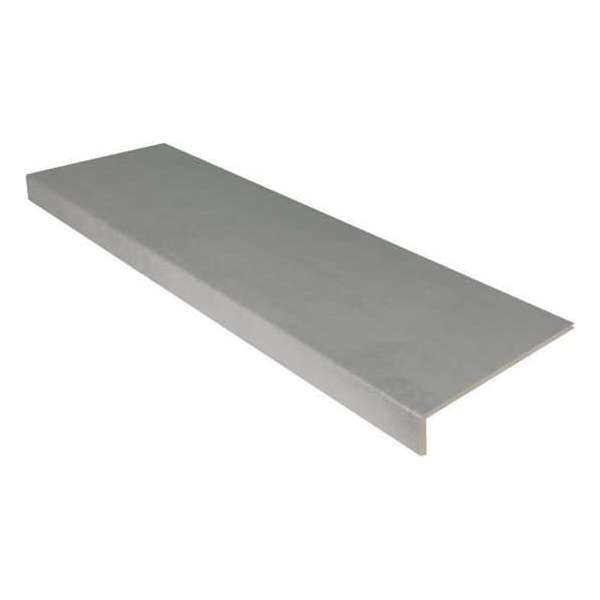Maestro Steps -Overzettrede met neus | Laminaat | Betonlook Light Grey Stone | 130 x 38 cm - exclusief montage. Maestro Steps -Overzettrede met neus | Laminaat | Betonlook Light Grey Stone | 130 x 38 cm - exclusief montage.