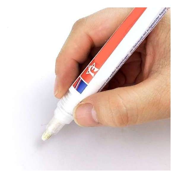 WiseGoods Professionele Voegenstift - Sneldrogende Voegenmarker - Voegenfris - Voegenreiniger - Voegenwitter - Voegenverf - Wit WiseGoods Professionele Voegenstift - Sneldrogende Voegenmarker - Voegenfris - Voegenreiniger - Voegenwitter - Voegenverf - Wit