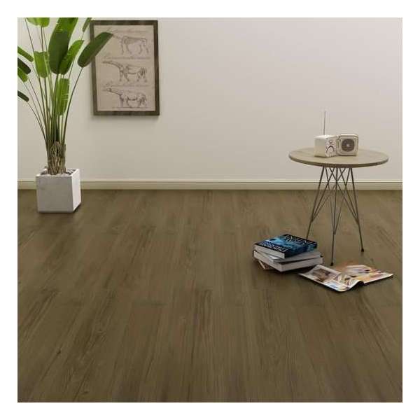 Vloerplanken zelfklevend 4,46 m² PVC bruin Vloerplanken zelfklevend 4,46 m² PVC bruin