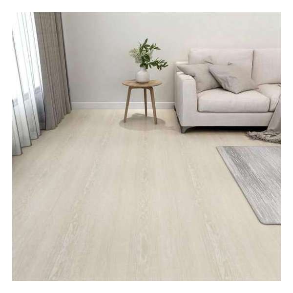 vidaXL Vloerplanken 20 st zelfklevend 1,86 m² PVC beige  VDXL_330151