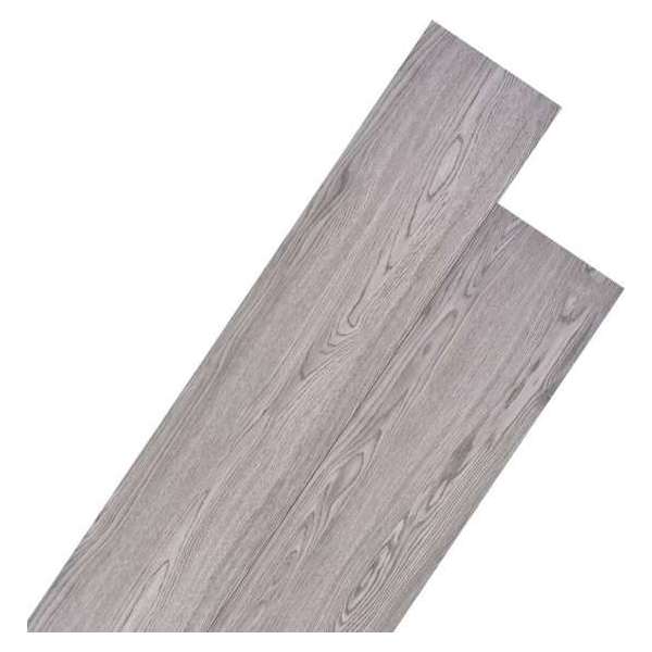 Vloerplankenset - PVC - Grijs - 5,26 m² - 2 mm dik - 18 stuks Vloerplankenset - PVC - Grijs - 5,26 m² - 2 mm dik - 18 stuks