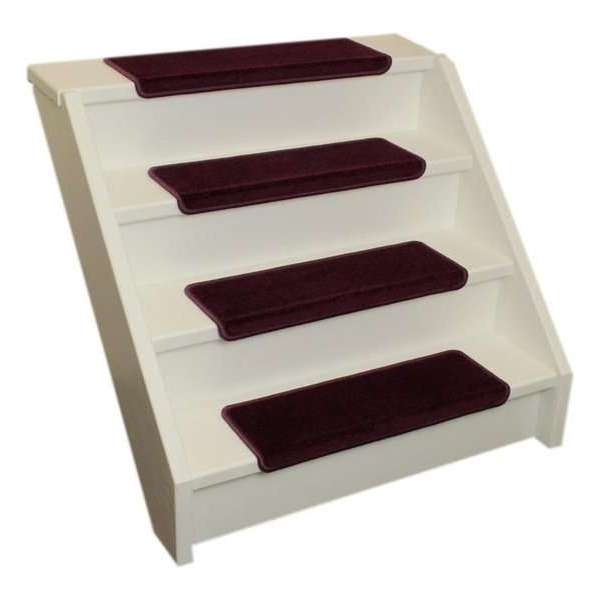 Pakket 15x Elite Soft Aubergine/Paarse Rechte Trapmatten 62x19x3,5 Pakket 15x Elite Soft Aubergine/Paarse Rechte Trapmatten 62x19x3,5