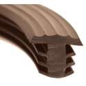 Traptrede Profiel Rubber Bruin , 25 Meter