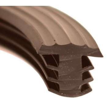Traptrede Profiel Rubber Bruin , 25 Meter