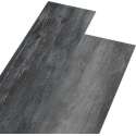 vidaXL Vloerplanken zelfklevend 4.46 m² 3 mm PVC glanzend grijs