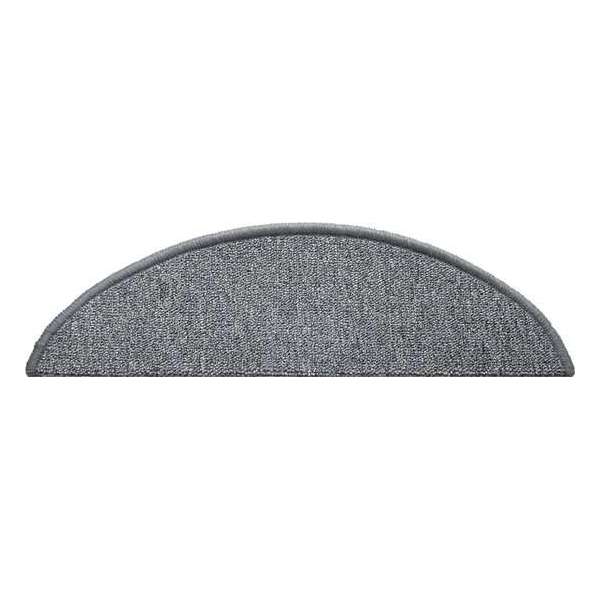 Trapmat Cortona Grijs 15 stuks - 17x56 cm haak 4 cm Trapmat Cortona Grijs 15 stuks - 17x56 cm haak 4 cm