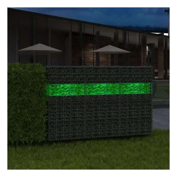 vidaXL Gabion stenen 25 kg groen 60-120 mm glas vidaXL Gabion stenen 25 kg groen 60-120 mm glas