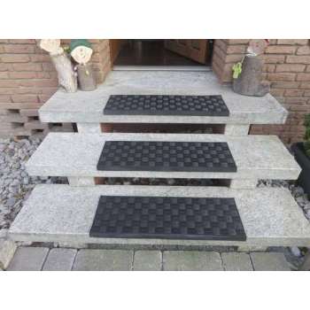 Westfalia Rubberen traptreden bruin 3 stuks