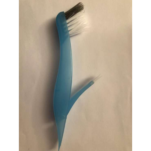 Voegen borstel voor het schoonmaken van voegen in de badkamer en de keuken /met exstra fijn uitklapbaar borsteltje Voegen borstel voor het schoonmaken van voegen in de badkamer en de keuken /met exstra fijn uitklapbaar borsteltje