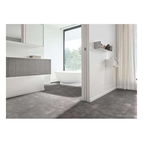 Coretec Megastone pvc vloer, Vesuvius, donker grijs, 50LVTE1910 Coretec Megastone pvc vloer, Vesuvius, donker grijs, 50LVTE1910