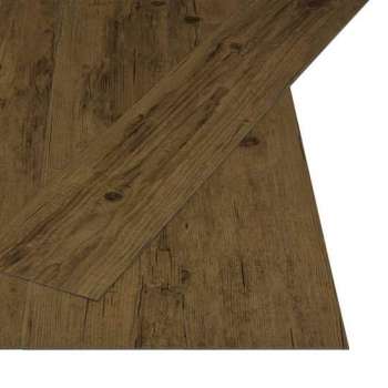 Vloerplanken zelfklevend 4,46 m² PVC natuurlijk bruin