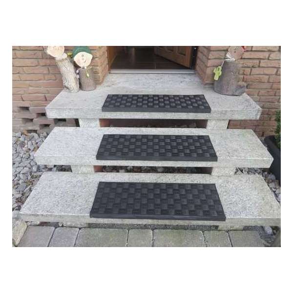 Westfalia Rubberen traptreden zwart 3 stuks Westfalia Rubberen traptreden zwart 3 stuks