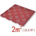 vidaXL Plastic Tuintegels / Vlonder 29 x 29 cm (24 stuks)