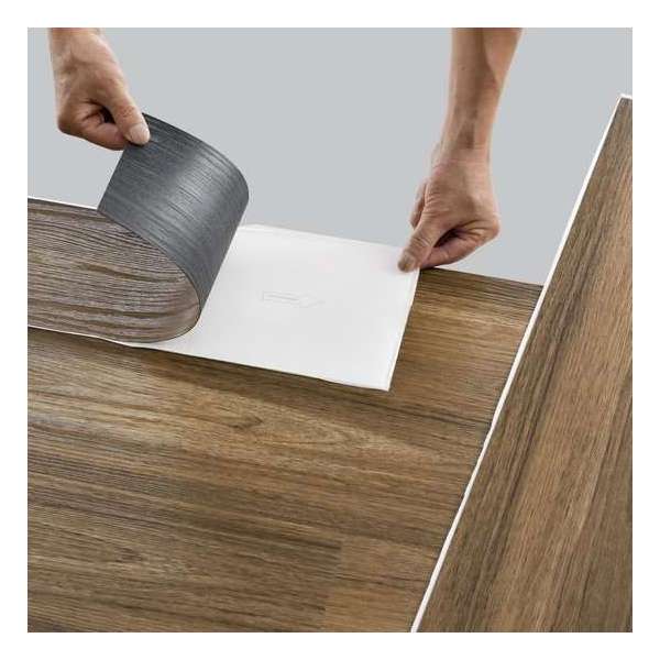 PVC laminaat zelfklevend set van 42 Antique oak 5,85 m² PVC laminaat zelfklevend set van 42 Antique oak 5,85 m²