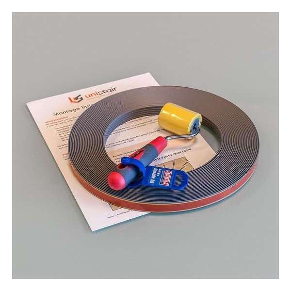 STARTPAKKET antislip traptape 18 mm GRIJS 15 meter STARTPAKKET antislip traptape 18 mm GRIJS 15 meter