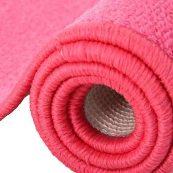 vidaXL Bedtapijten shaggy hoogpolig 3 st roze