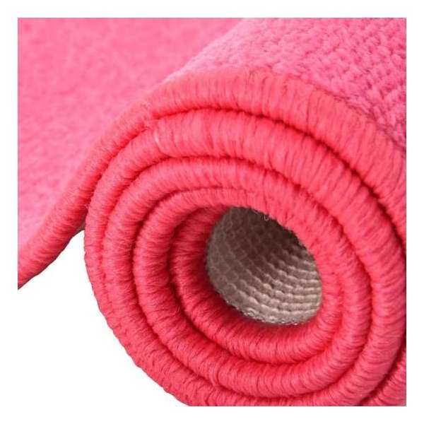 vidaXL Bedtapijten shaggy hoogpolig 3 st roze vidaXL Bedtapijten shaggy hoogpolig 3 st roze