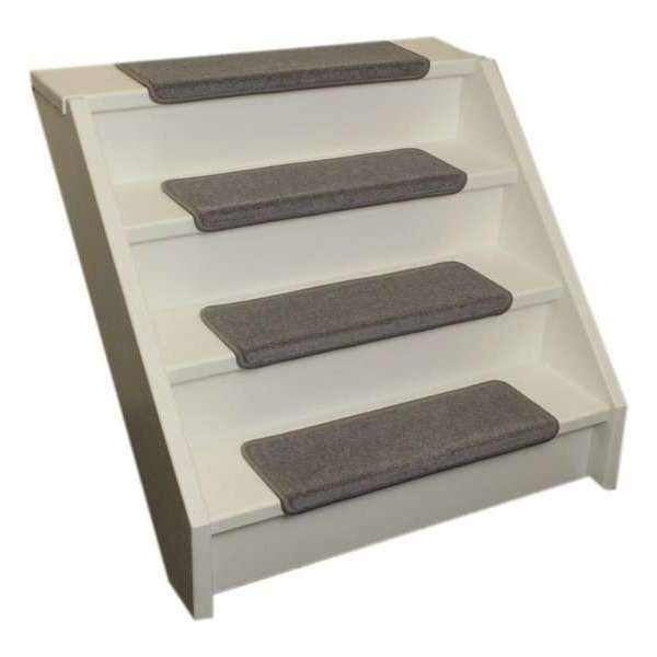 Pakket 15x Elite Soft Licht Grijze Rechte Trapmatten 62x19x3,5 Pakket 15x Elite Soft Licht Grijze Rechte Trapmatten 62x19x3,5