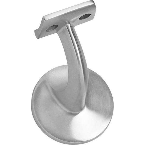 Intersteel Leuninghouder achterplaat hol zadel rvs geborsteld Intersteel Leuninghouder achterplaat hol zadel rvs geborsteld