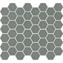 1m² -Mozaiek Valencia Hexagon Khaki Mat 4,3x4,9