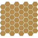 1m² -Mozaiek Valencia Hexagon Mosterd Mat 4,3x4,9