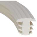 Traptrede Profiel Rubber Wit, 25 Meter