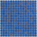 1,04m² - Mozaiek Tegels - Amsterdam Vierkant Blauw/Goud 2x2