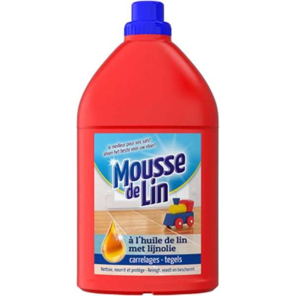 Mousse de Lin Tegelreiniger met Marseillezeep - 3 Liter Mousse de Lin Tegelreiniger met Marseillezeep - 3 Liter